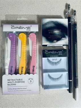 NEW Spa Night Beauty Box | Crème Shop Razors, Lashes, H&M Eye Shadow & Eyeliner